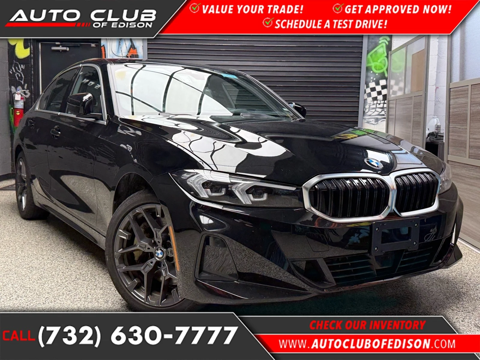 Used 2026 Jet Black (668) BMW 330i xDrive image 1
