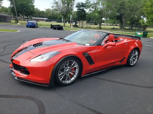 Used 2016 TORCH RED Chevrolet Z06 3LZ image 29
