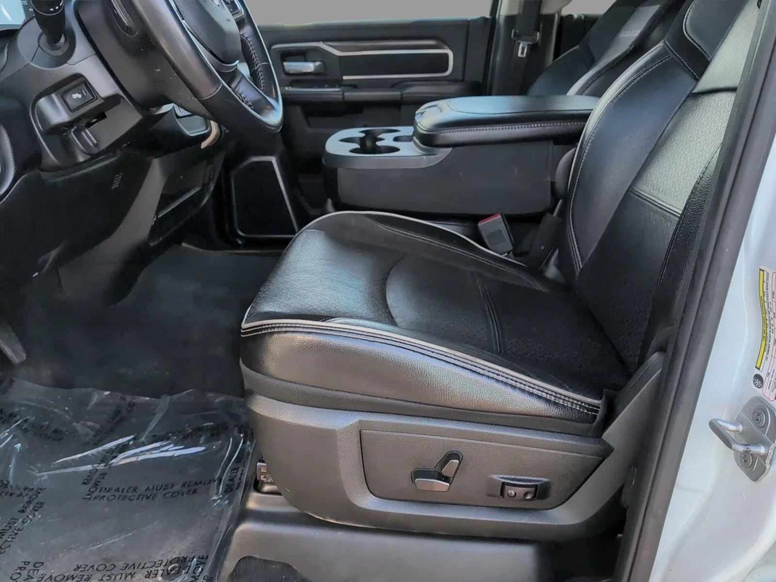 Used 2024 Bright White Clearcoat Ram Laramie image 3
