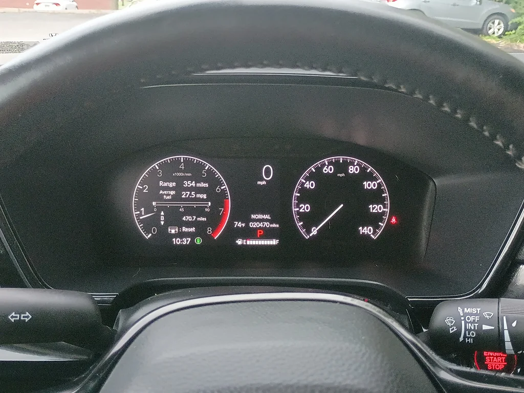 Used 2025 BLUE Honda EX-L image 20