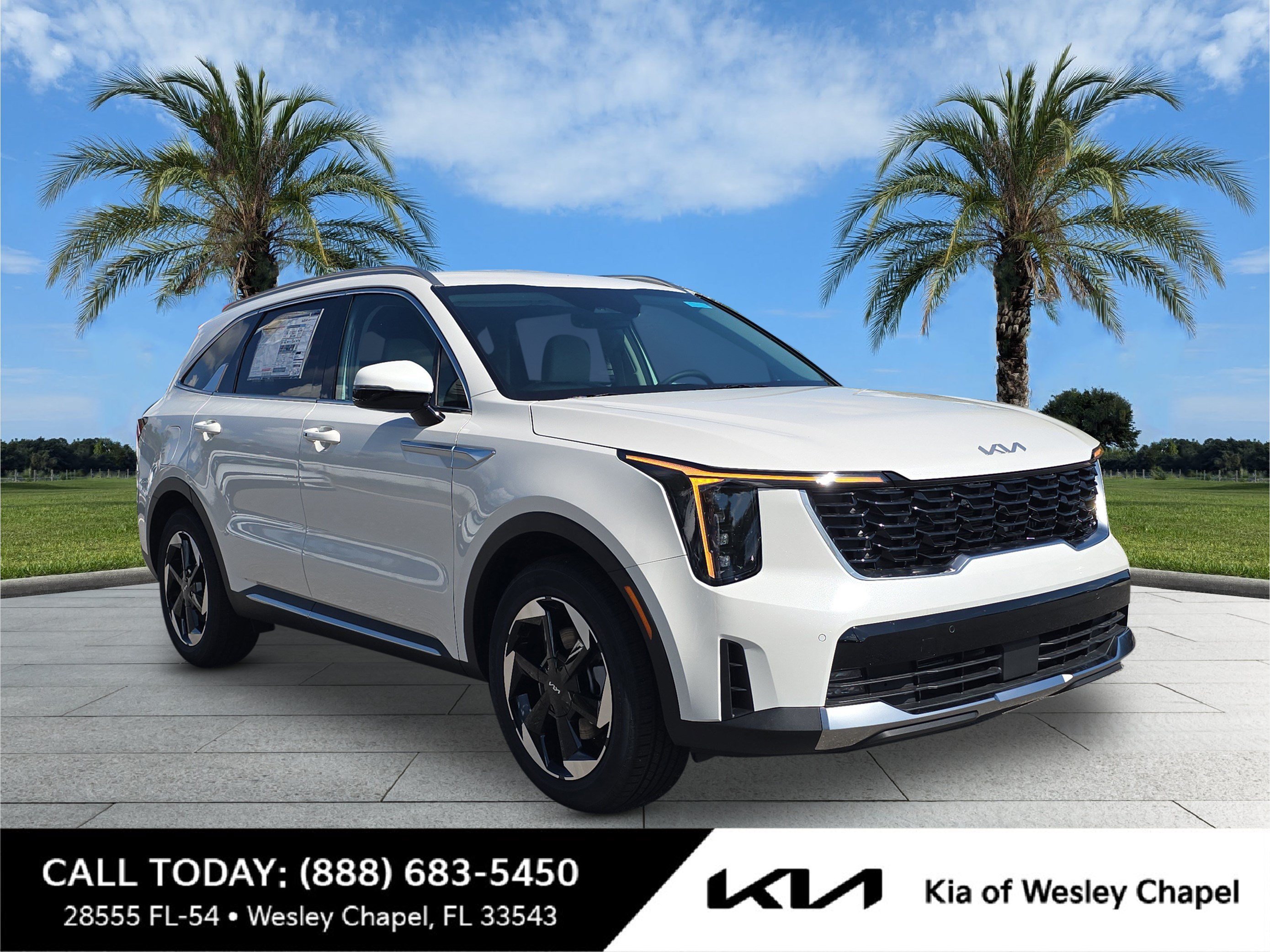 New 2026 Snow White Pearl Kia EX AWD image 1