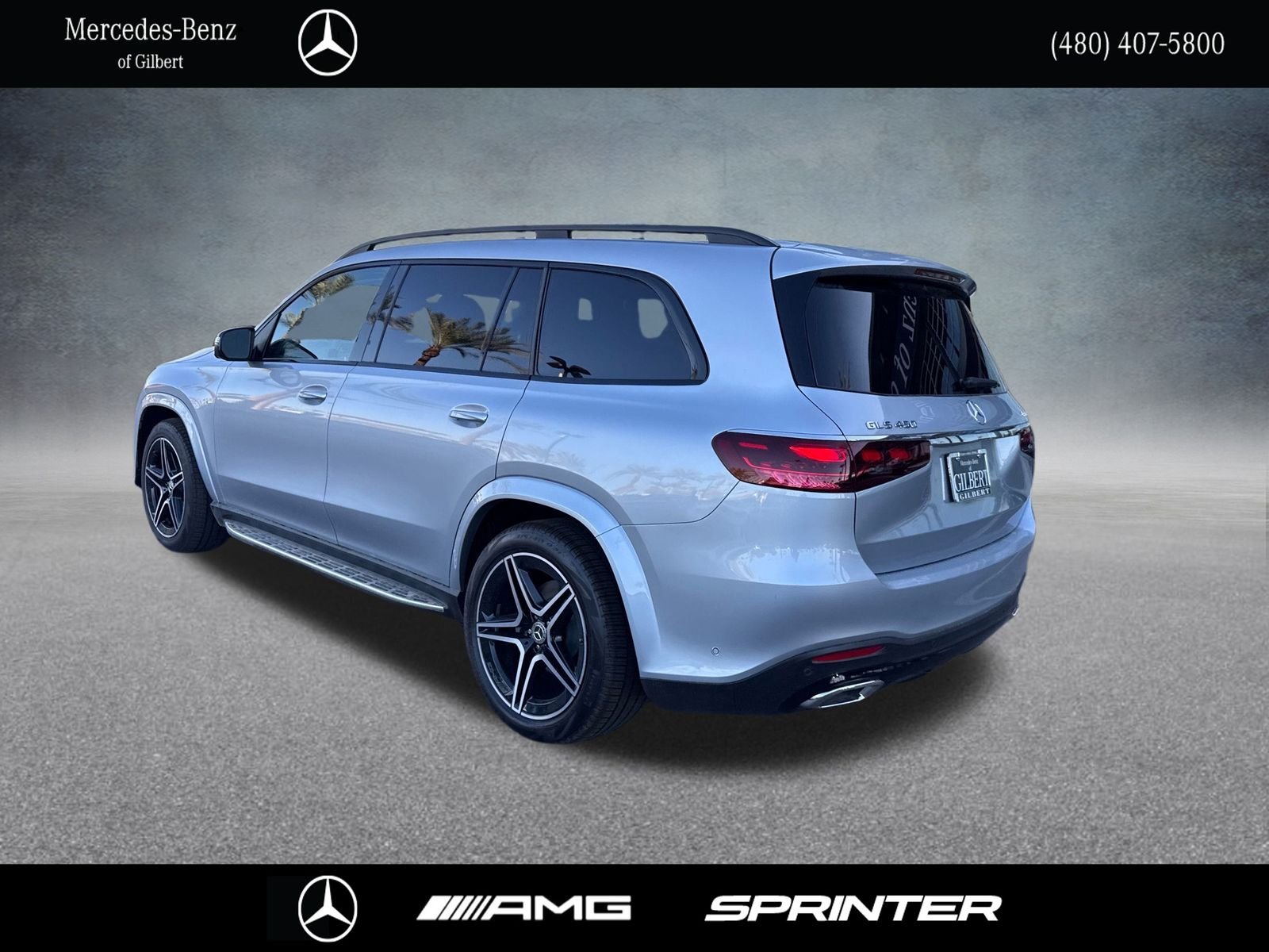 New 2026 Cirrus Silver Metallic Mercedes-Benz GLS 450 image 4