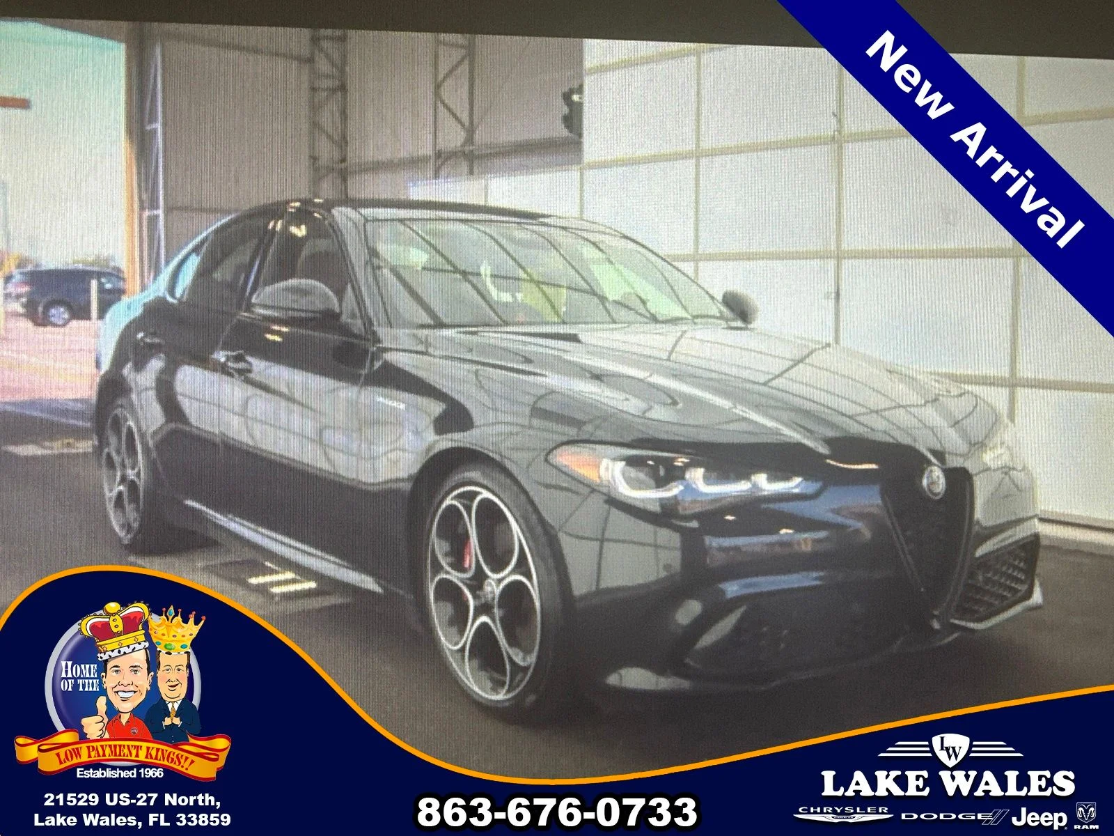 Used 2024 Black Alfa Romeo Veloce image 1
