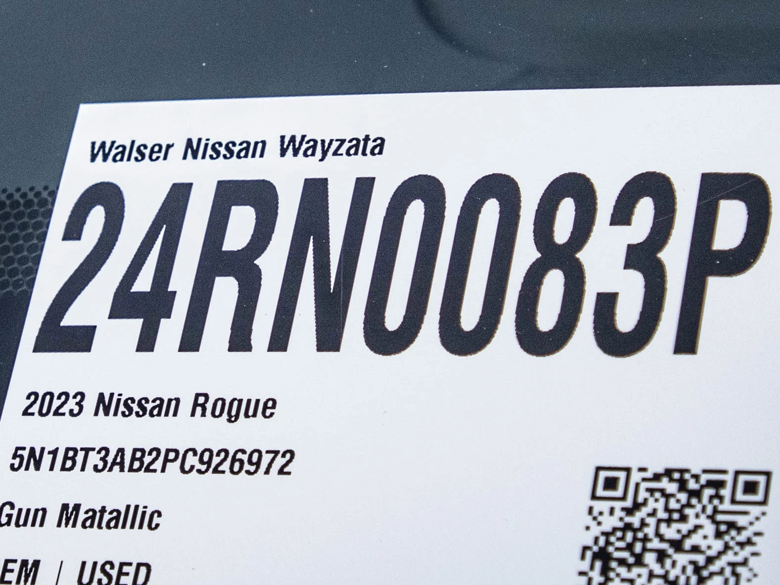 Used 2023 Gun Metallic Nissan S image 29