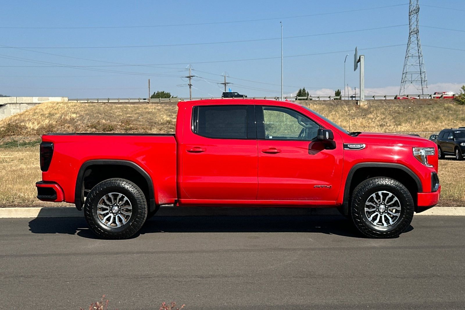 Used 2021 Red GMC AT4 image 2