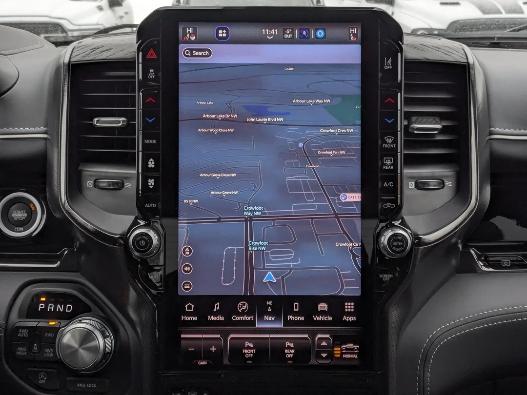 New 2026 Black RAM Limited - - Pano Sunroof - Heads Up Display - Rambox Cargo & More! image 23