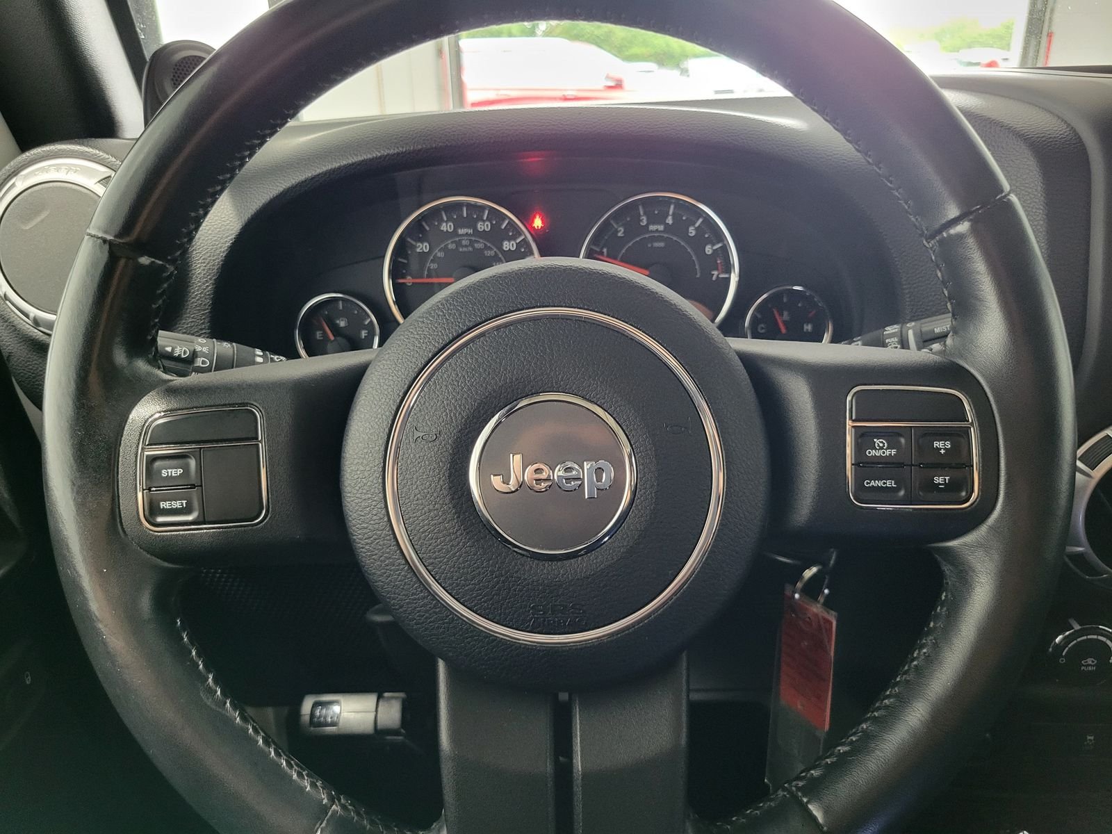 Used 2012 White Jeep Unlimited Sahara image 13