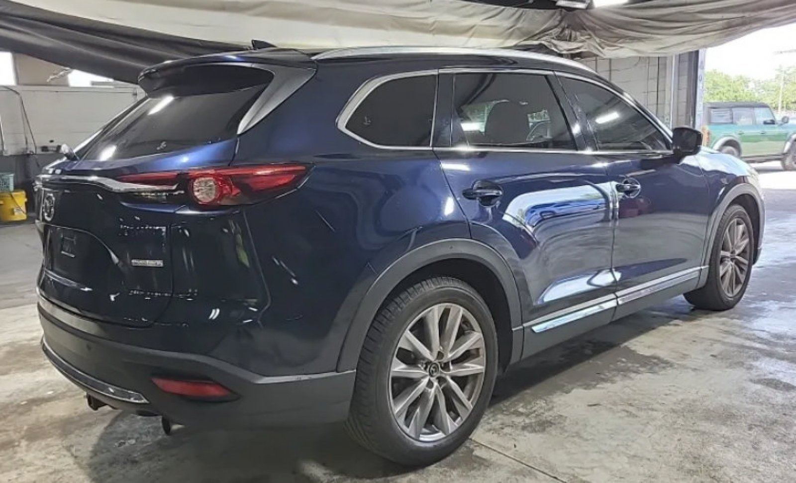 Used 2021 Deep Crystal Blue Mica Mazda Grand Touring image 3