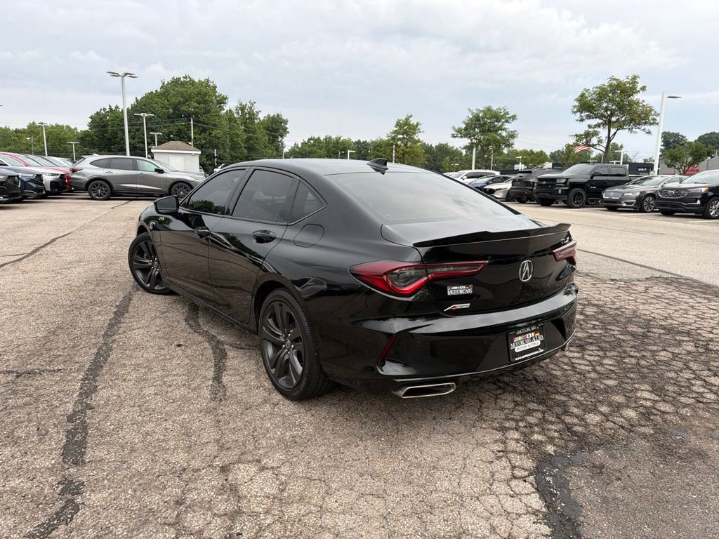 Certified Used 2023 Majestic Black Pearl Acura A-Spec Package image 5