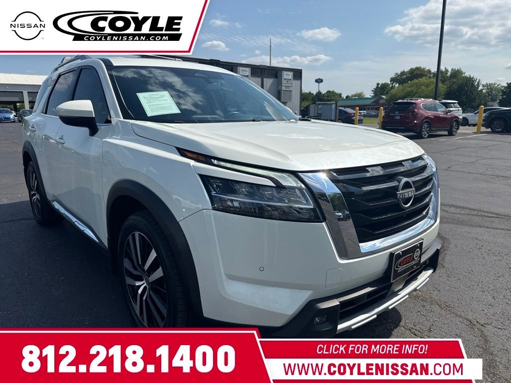 Used 2023 White Nissan Platinum image 1