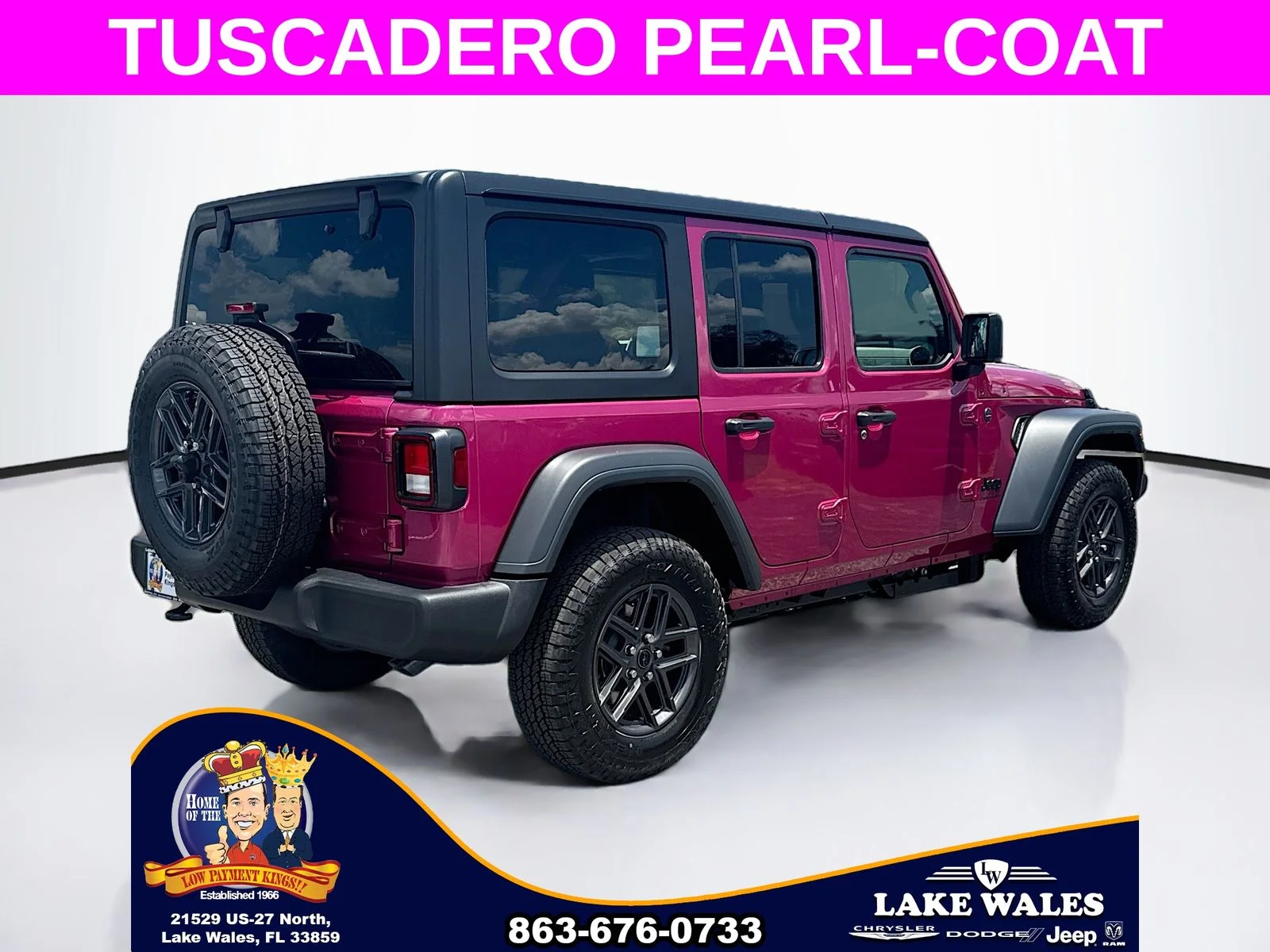 New 2026 Tuscadero Pearl-Coat Exterior Paint Jeep Sport S image 6