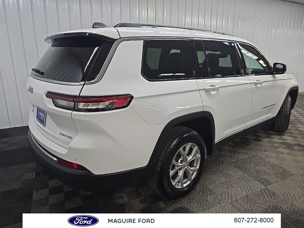 Used 2023 Bright White Clearcoat Jeep Limited image 12