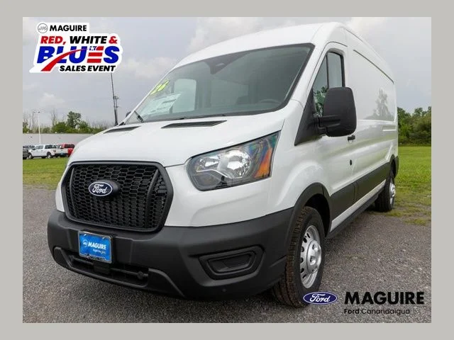 New 2026 Oxford White Ford Cargo Van image 1