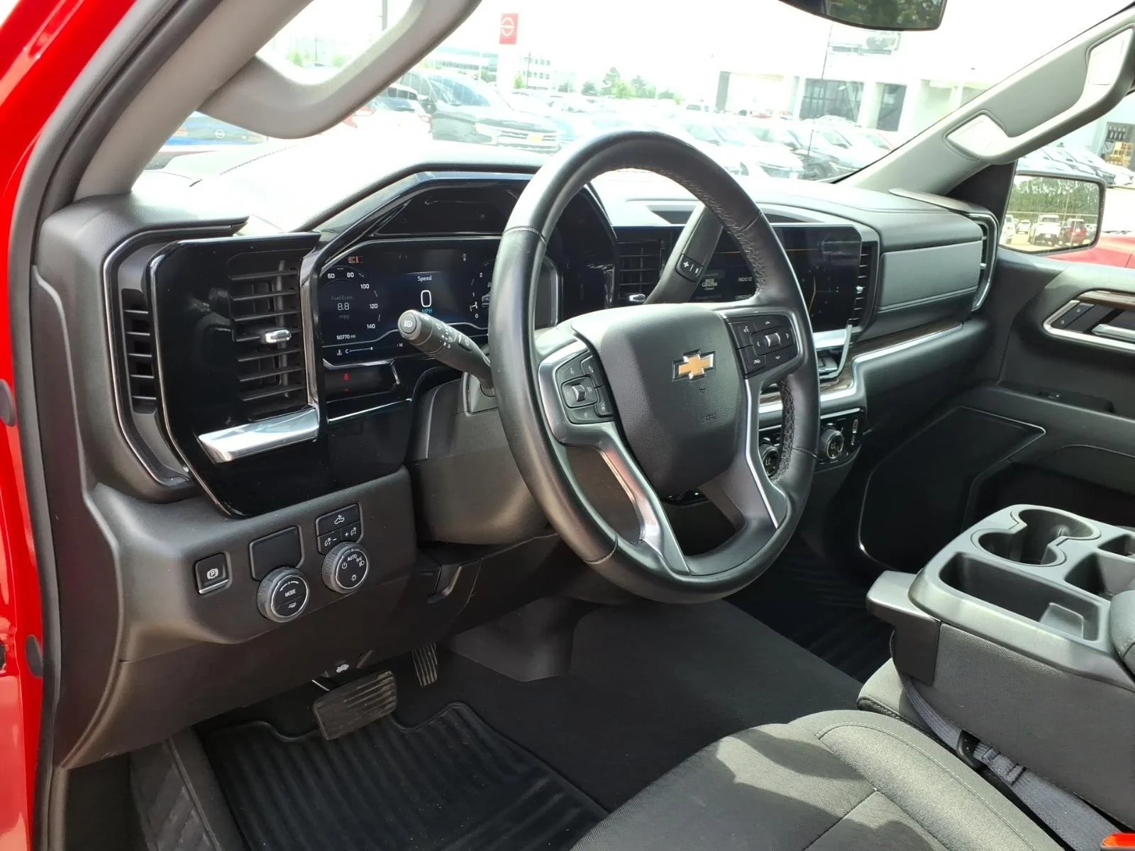 2025 Chevrolet Silverado 1500 LT Red at Robbins Nissan