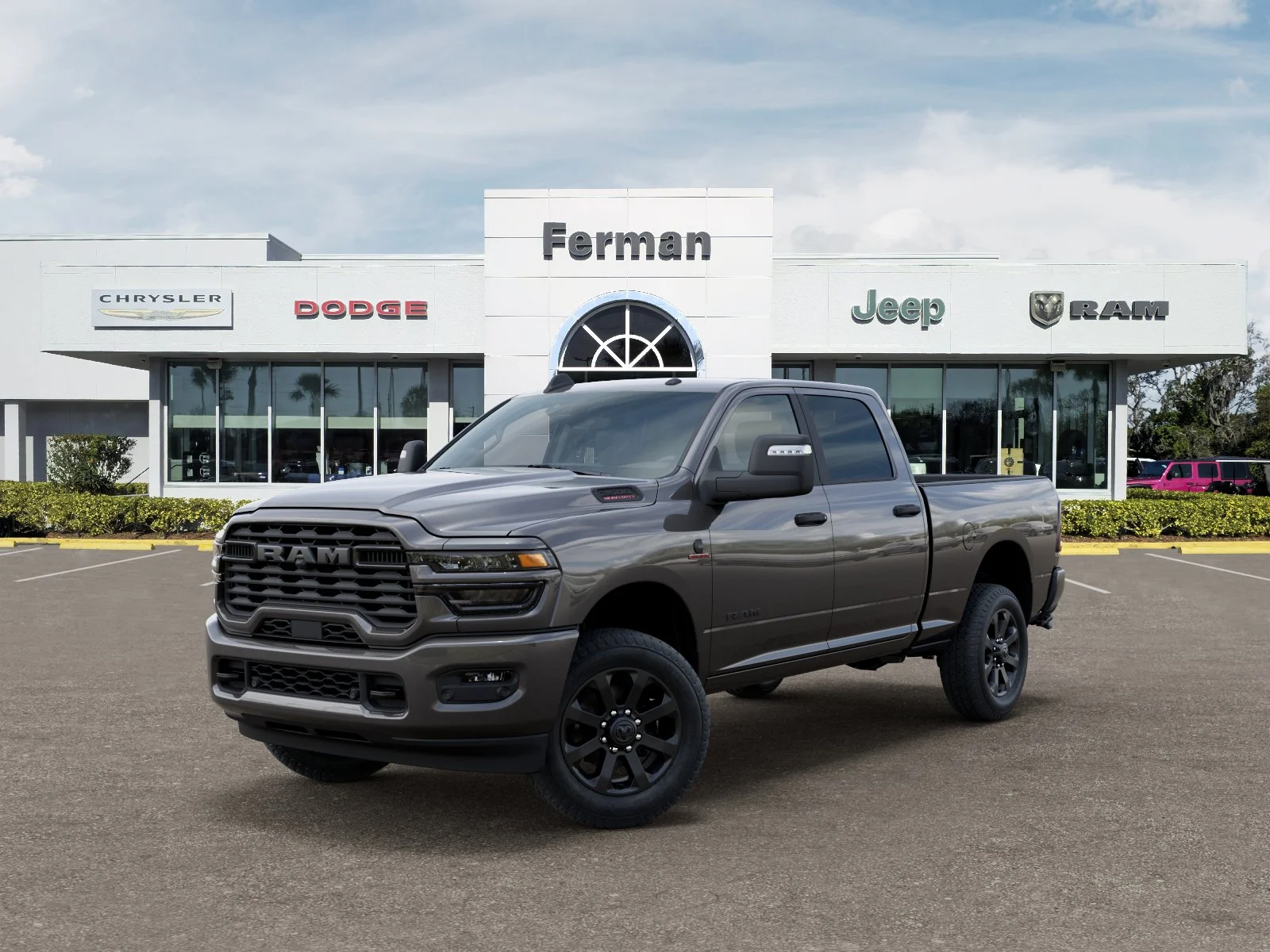 New 2026 Granite Crystal Metallic Clear-Coat Exterior Paint RAM Big Horn image 32