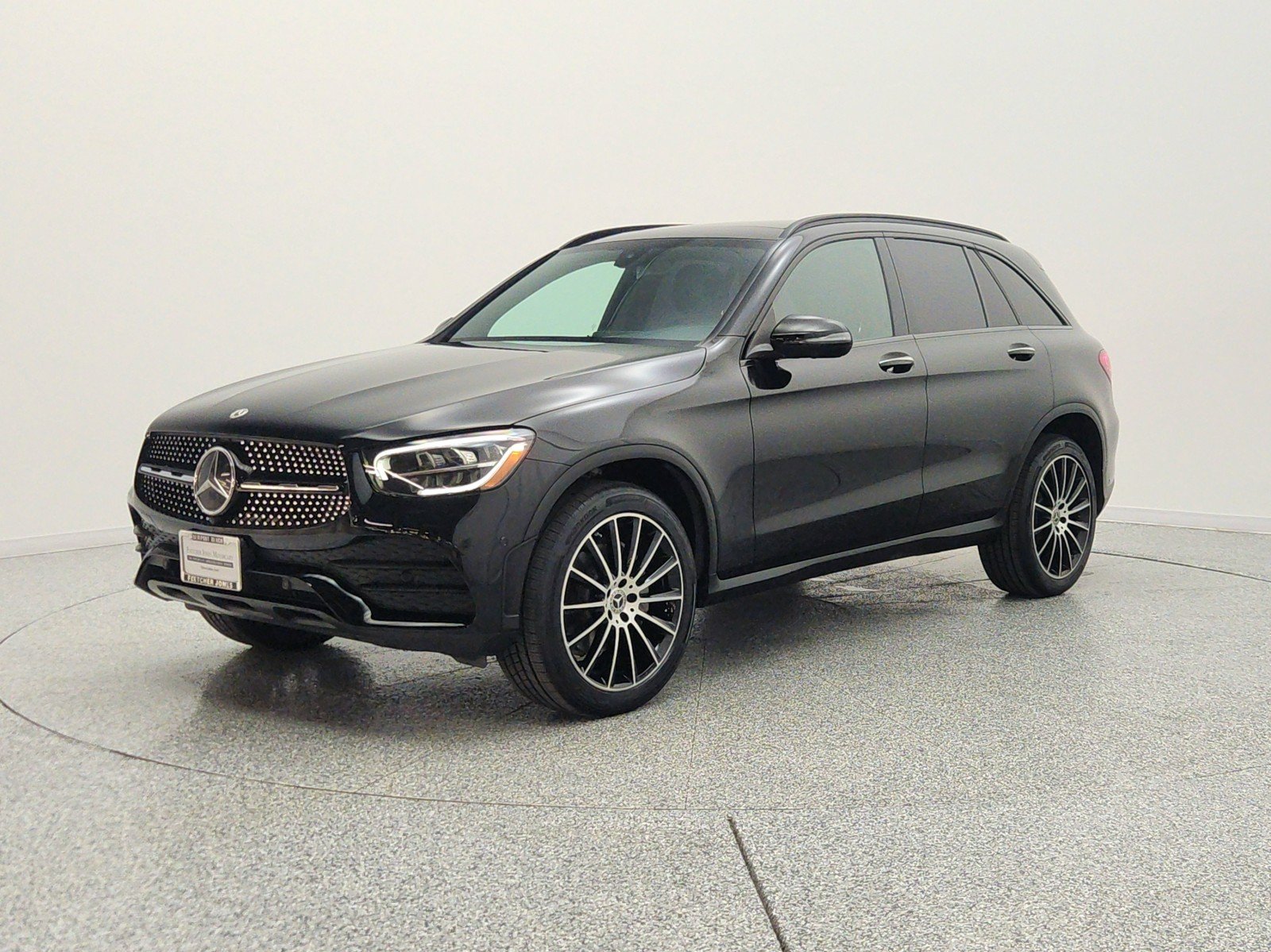 Used 2021 Black Mercedes-Benz GLC 300 SUV image 1
