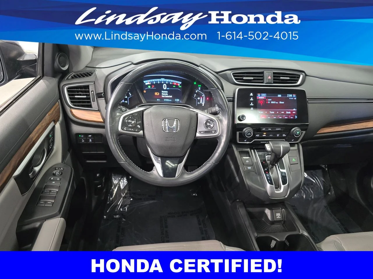 Certified Used 2019 Modern Steel Metallic Honda EX-L image 14