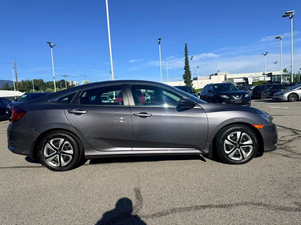 Used 2017 Modern Steel Metallic Honda Sedan LX CVT Dilawri Certified   Clean Title   One image 6