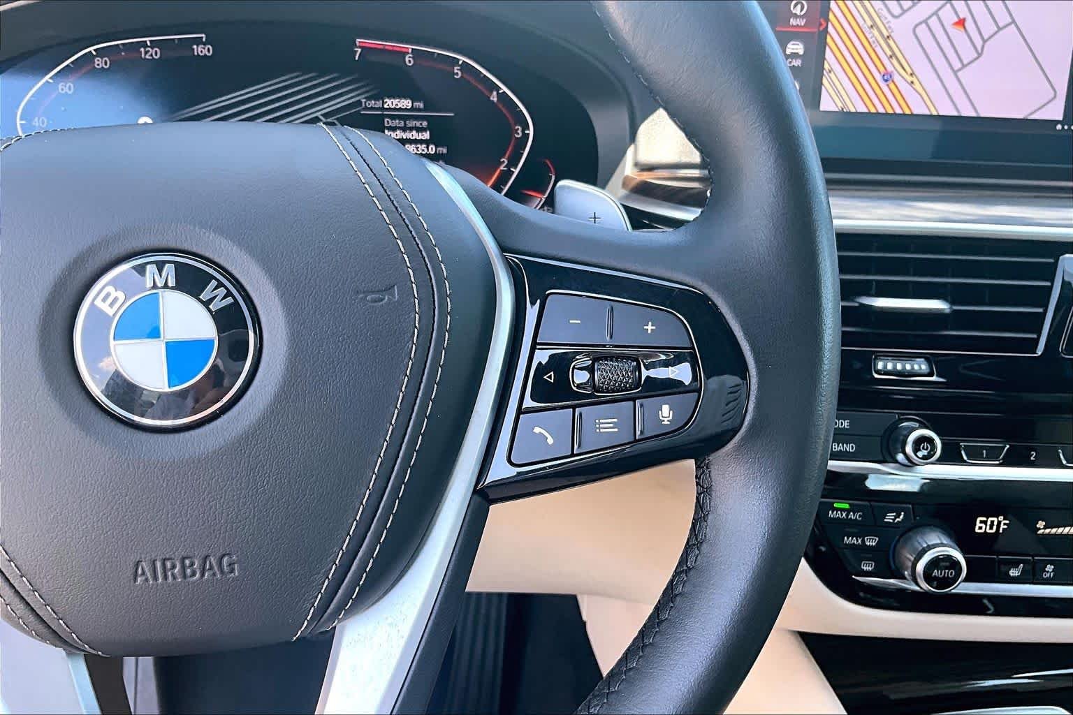 Used 2023 Jet Black BMW 530i image 21