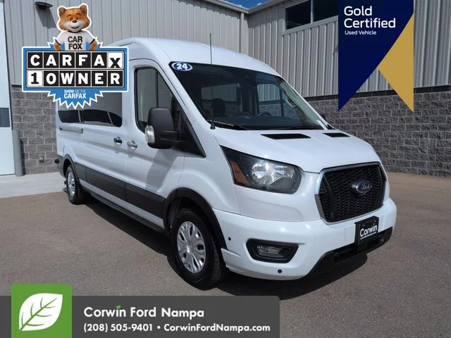 Certified Used 2024 Oxford White Ford  image 1