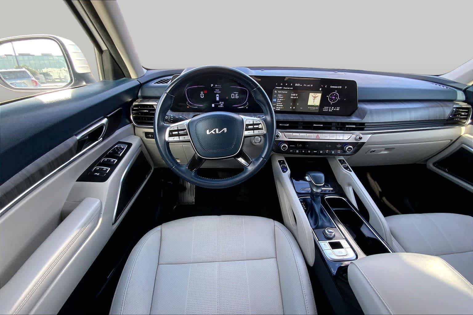 Used 2024 Glacial White Pearl Kia EX image 6