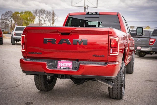 New 2026 Molten Red Pearl-Coat Exterior Paint RAM Laramie image 9