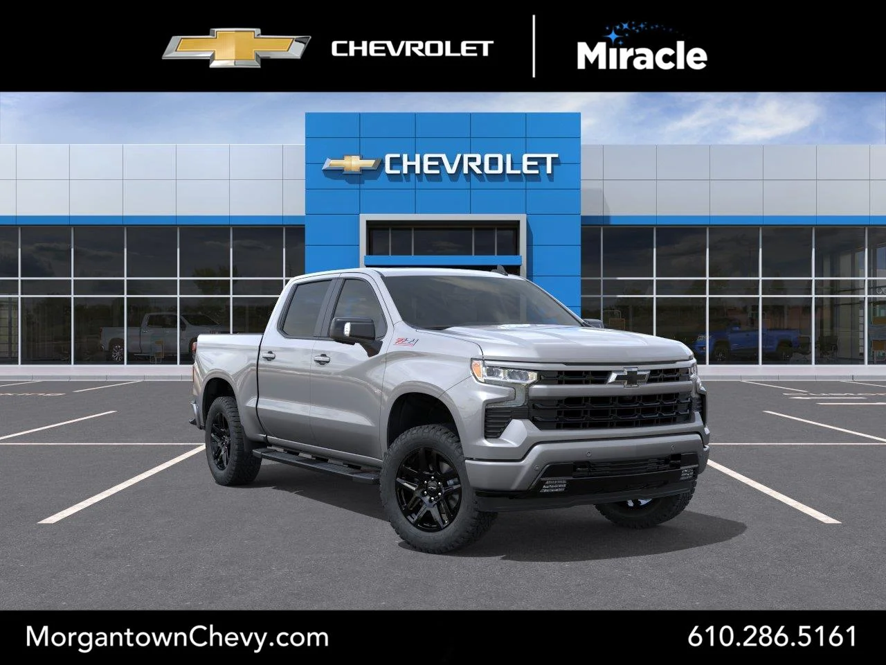 New 2026 Sterling Gray Metallic Chevrolet RST image 1