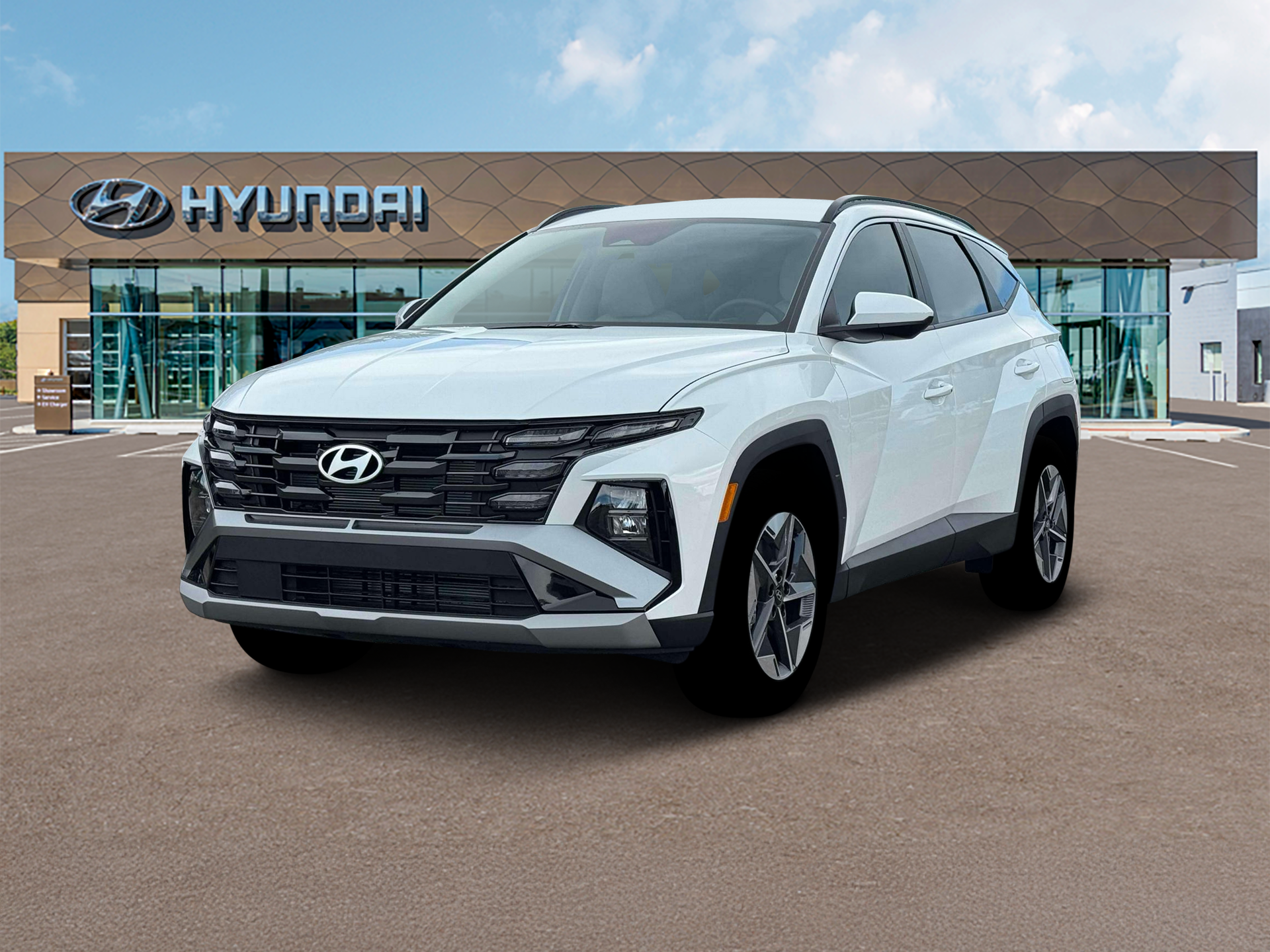 New 2026 Serenity White Hyundai SEL FWD image 1
