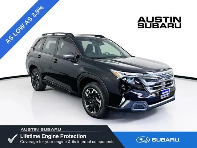 New 2026 CRYSTAL BLACK SILICA Subaru Limited Hybrid image 1