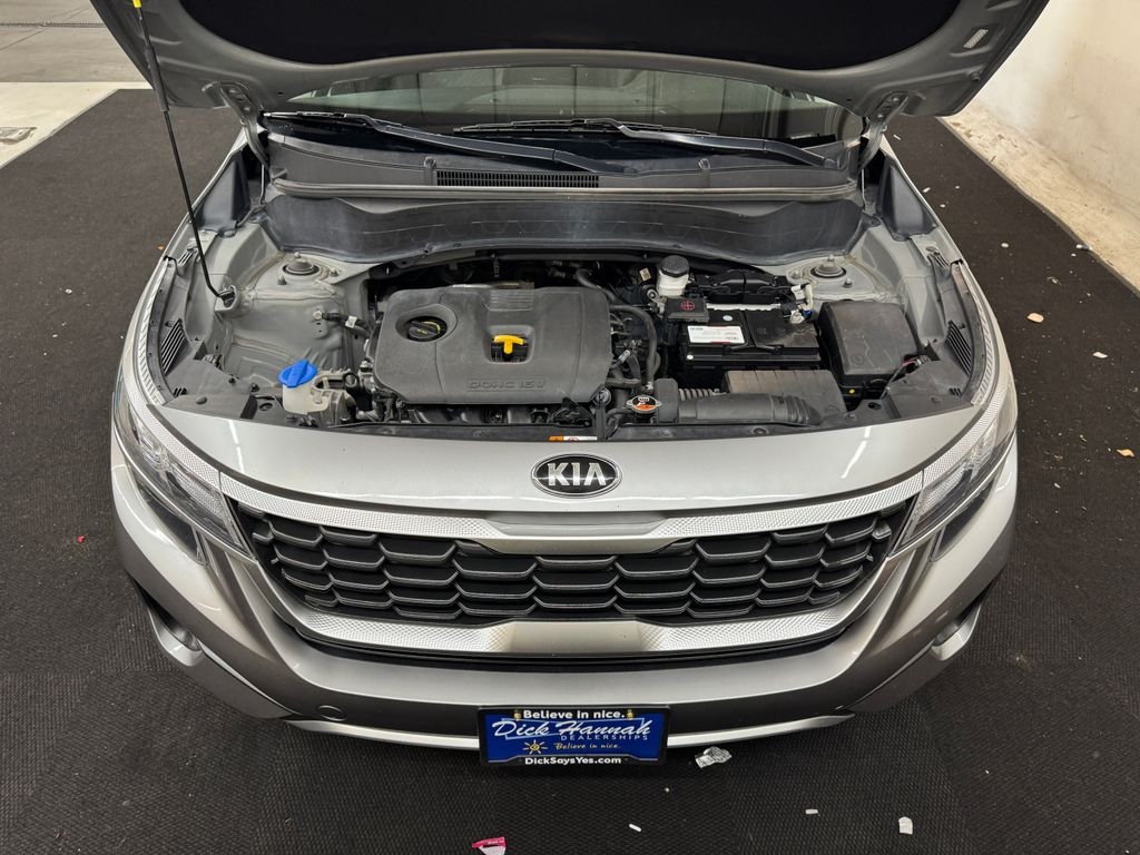 Used 2021 Gray Kia LX image 11