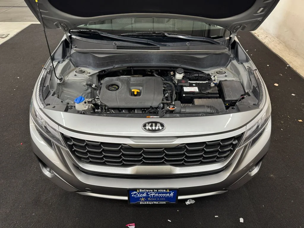 Used 2021 Gray Kia LX image 11