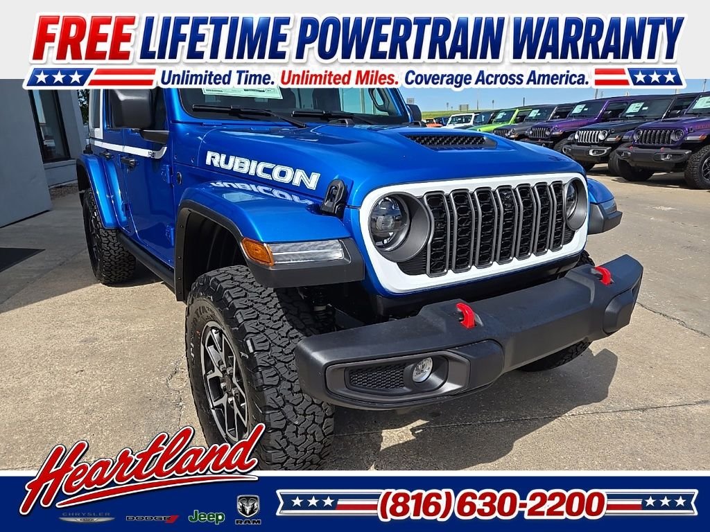 New 2026 Hydro Blue Pearl-Coat Exterior Paint Jeep Rubicon image 15