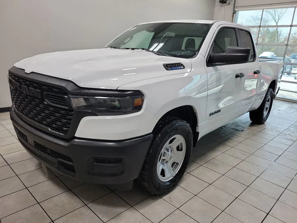 New 2025 Bright White Clear-Coat Exterior Paint RAM Tradesman image 2