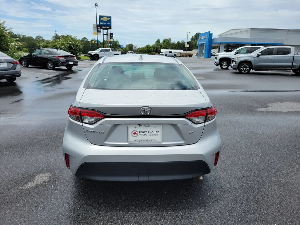 Used 2024 Silver Toyota LE image 4