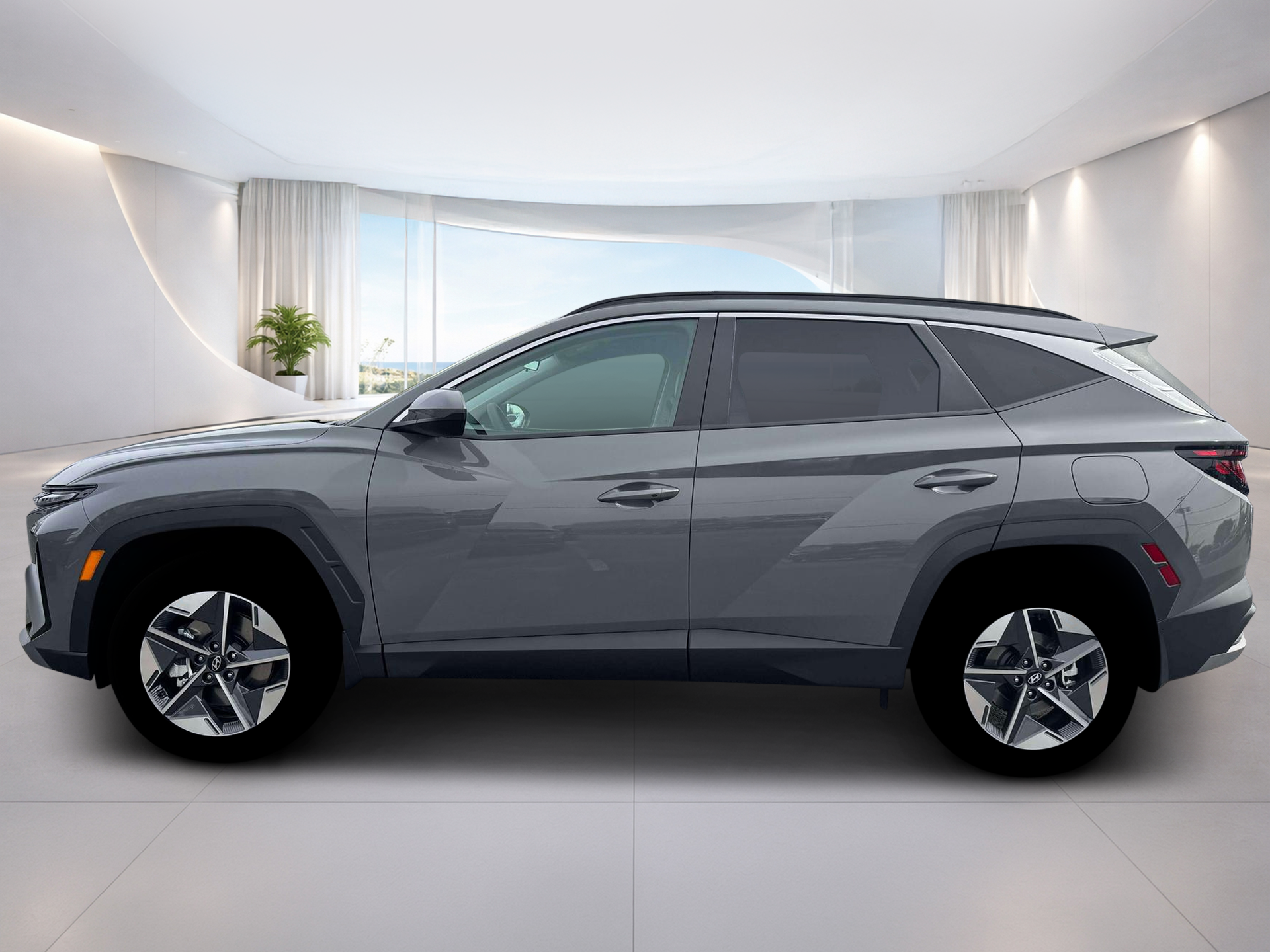 New 2026 Gray Hyundai SEL AWD image 3