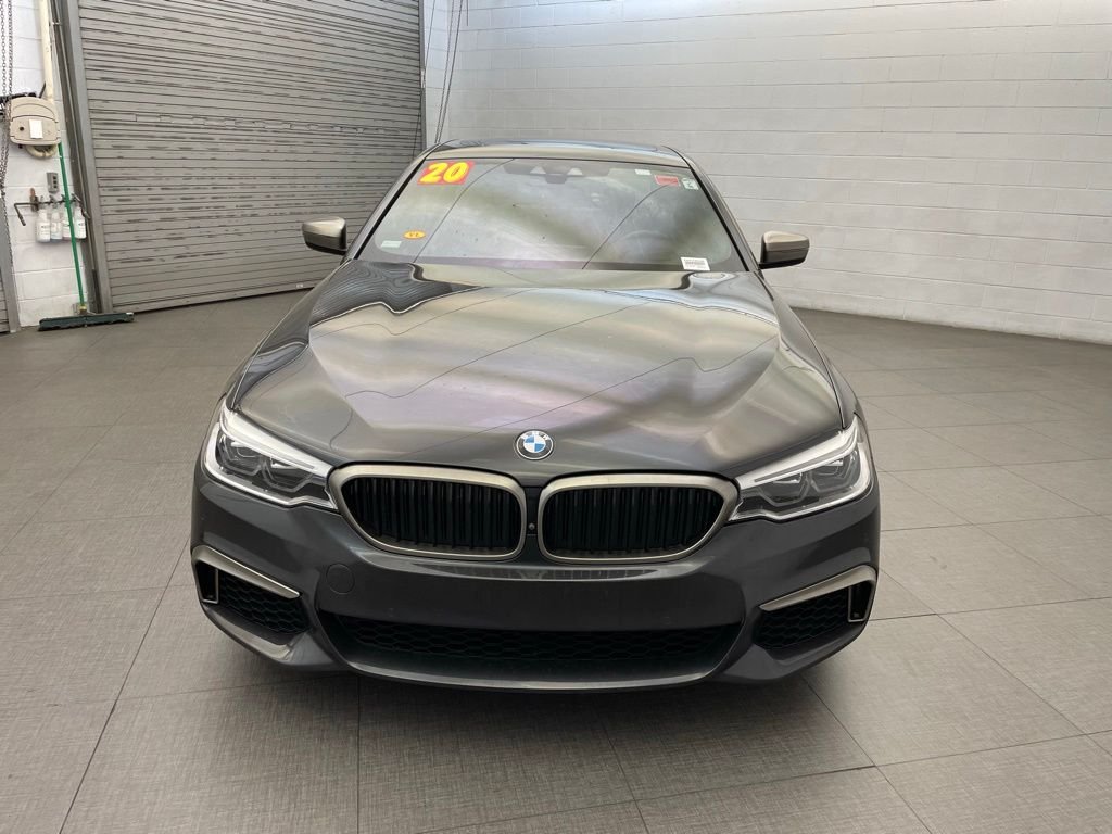Used 2020 Gray BMW M550i xDrive image 9