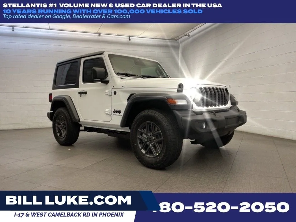 New 2026 White Jeep Sport S image 1