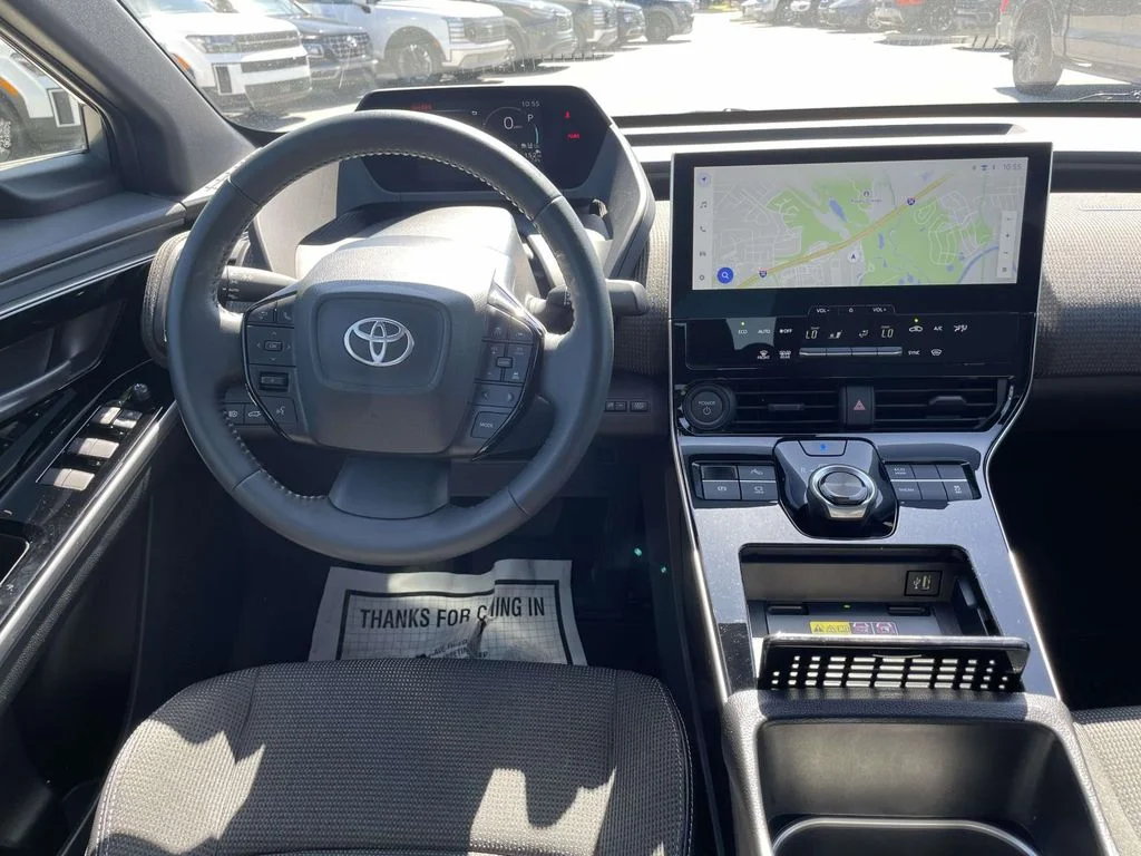 Used 2025 Toyota bZ4X XLE with VIN JTMAAAAA4SA073870 for sale in Fletcher, NC