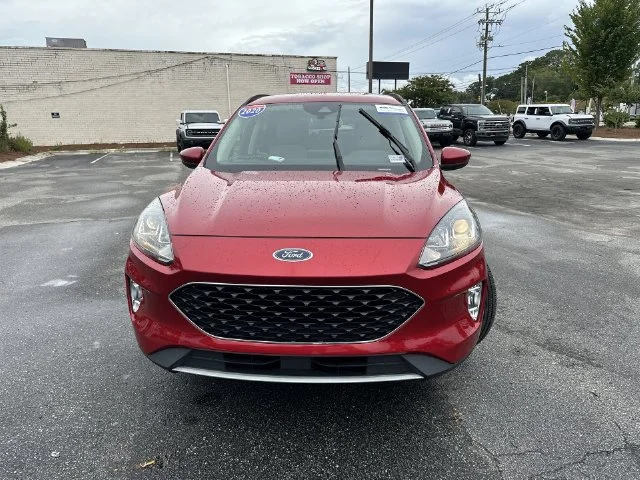 Used 2020 Red Ford SEL image 9