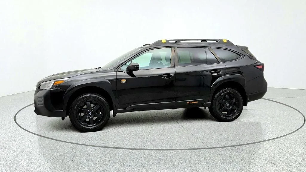 Used 2023 Crystal Black Silica Subaru Wilderness CVT w/ Power Moonroof, 11.6