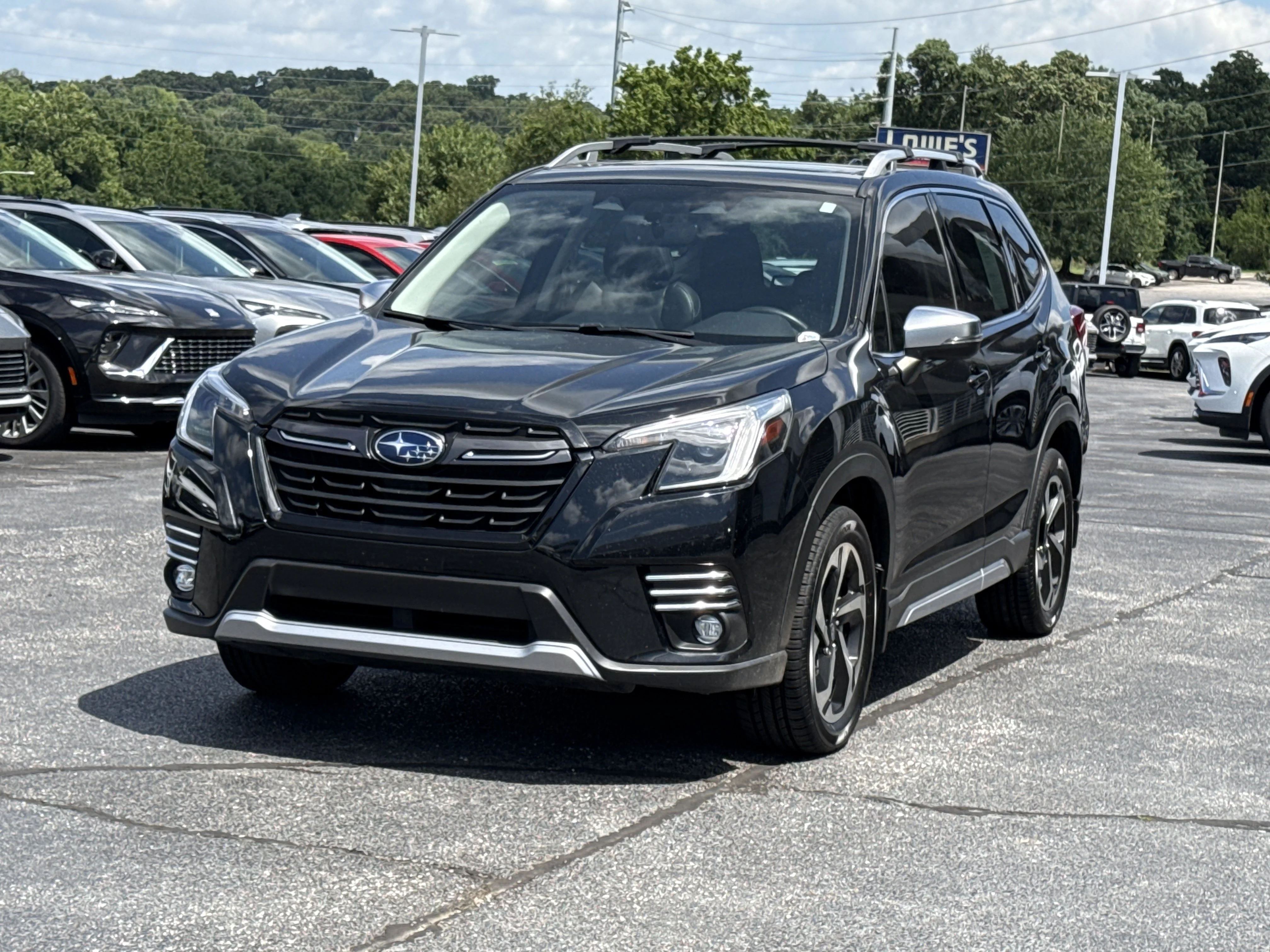 Used 2023 Crystal Black Silica Subaru Touring AWD image 15