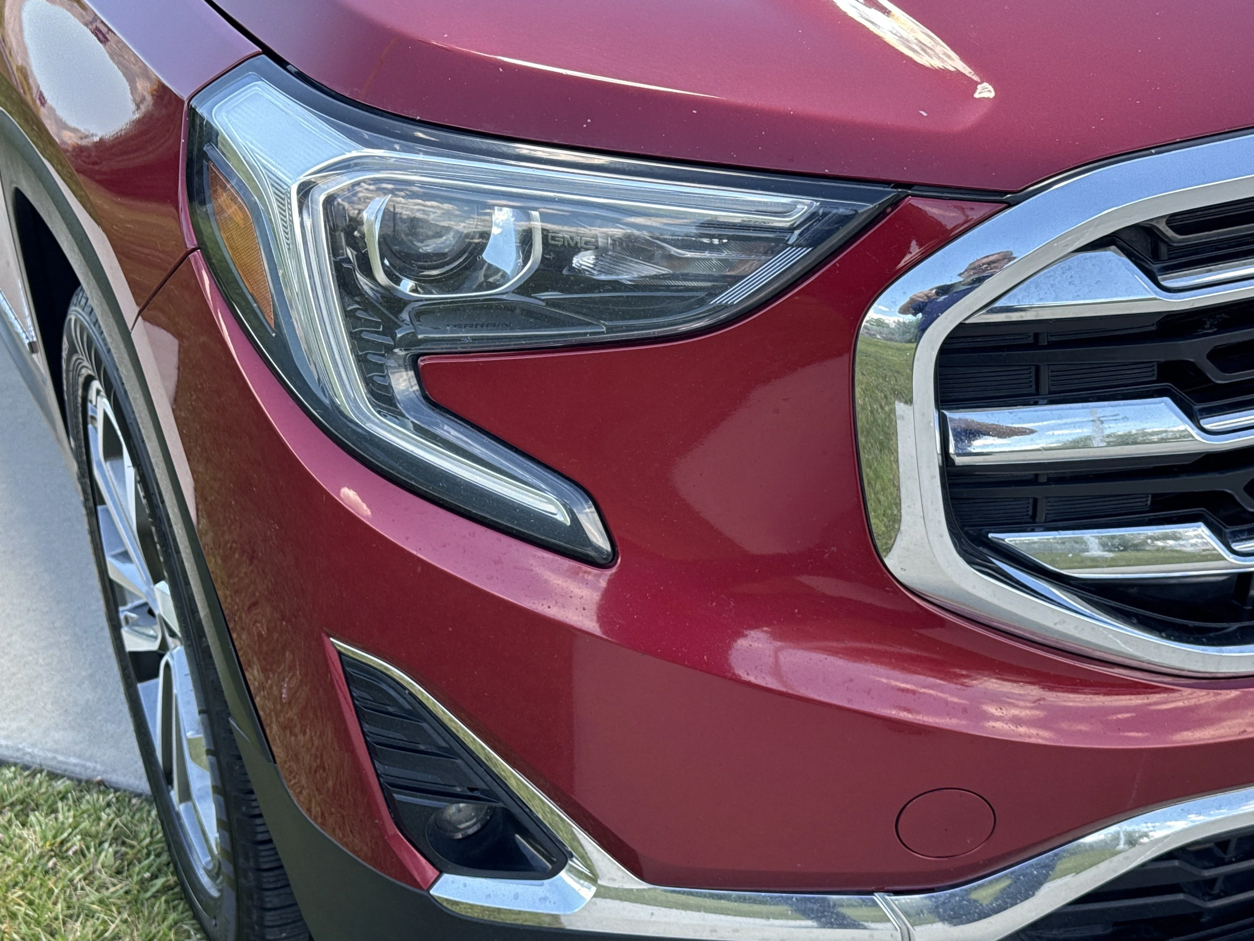 Used 2020 Red Quartz Tintcoat GMC SLT image 11