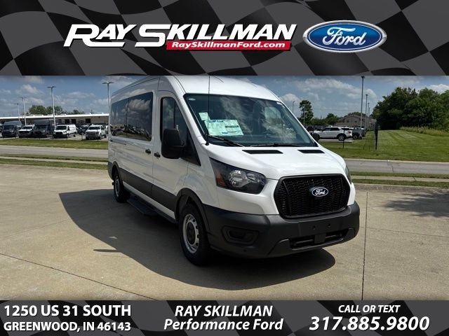 New 2026 Oxford White Ford Passenger Van XL image 1