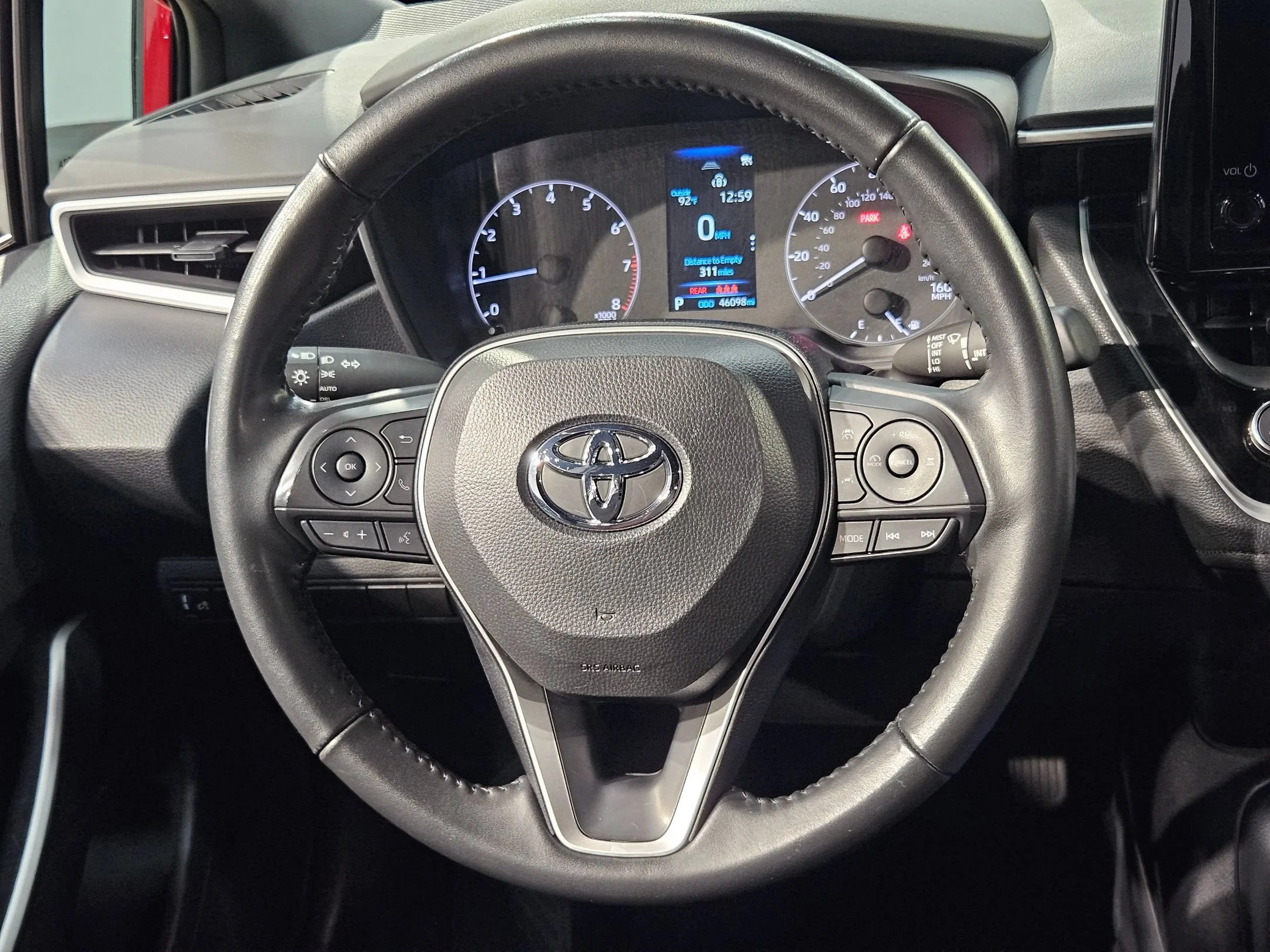 Used 2025 Ruby Flare Pearl Toyota SE image 25