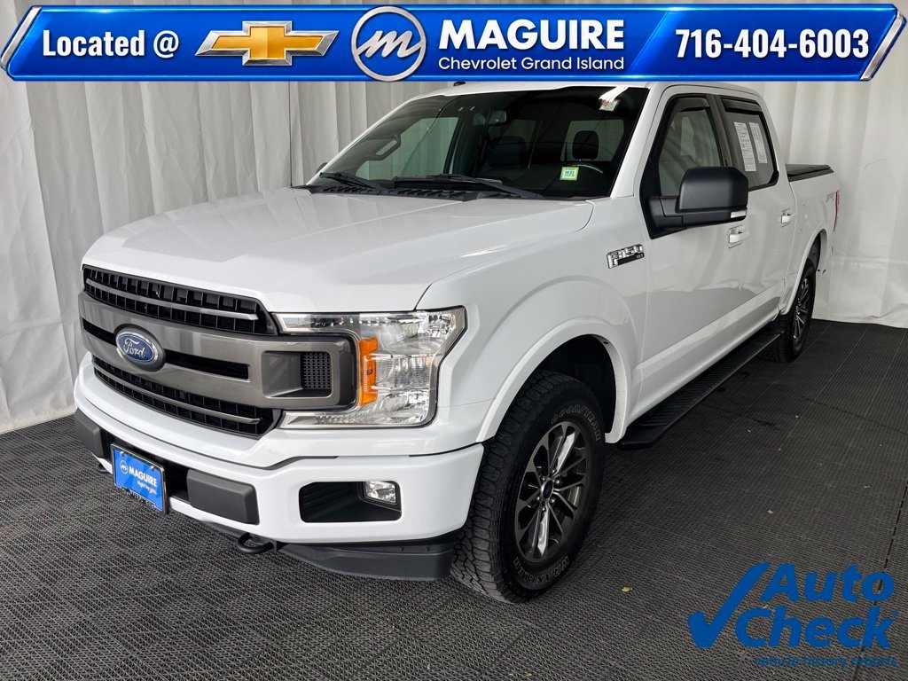Used 2018 Oxford White Ford XLT image 1