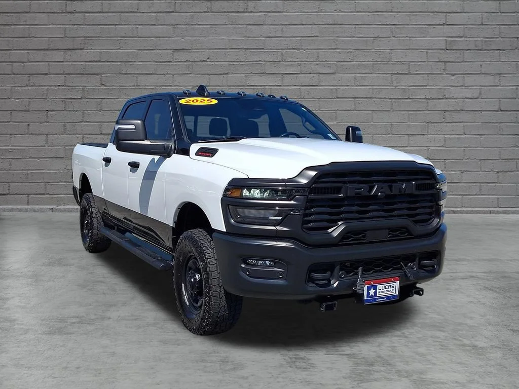 Used 2025 Bright White Clearcoat Ram Tradesman image 2