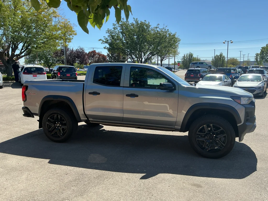 Used 2024 Sterling Grey Metallic Chevrolet 4WD Trail Boss image 4