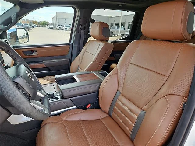 Used 2025 Wind Chill Pearl Toyota 1794 Edition (A10) 4x4 CrewMax 5.5 ft. box 145.7 i image 12