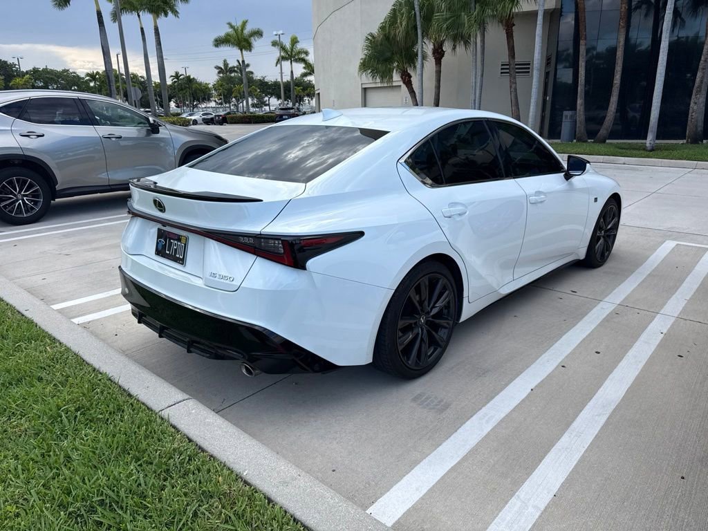 Used 2025 Ultra White Lexus IS 350 F SPORT Design image 6