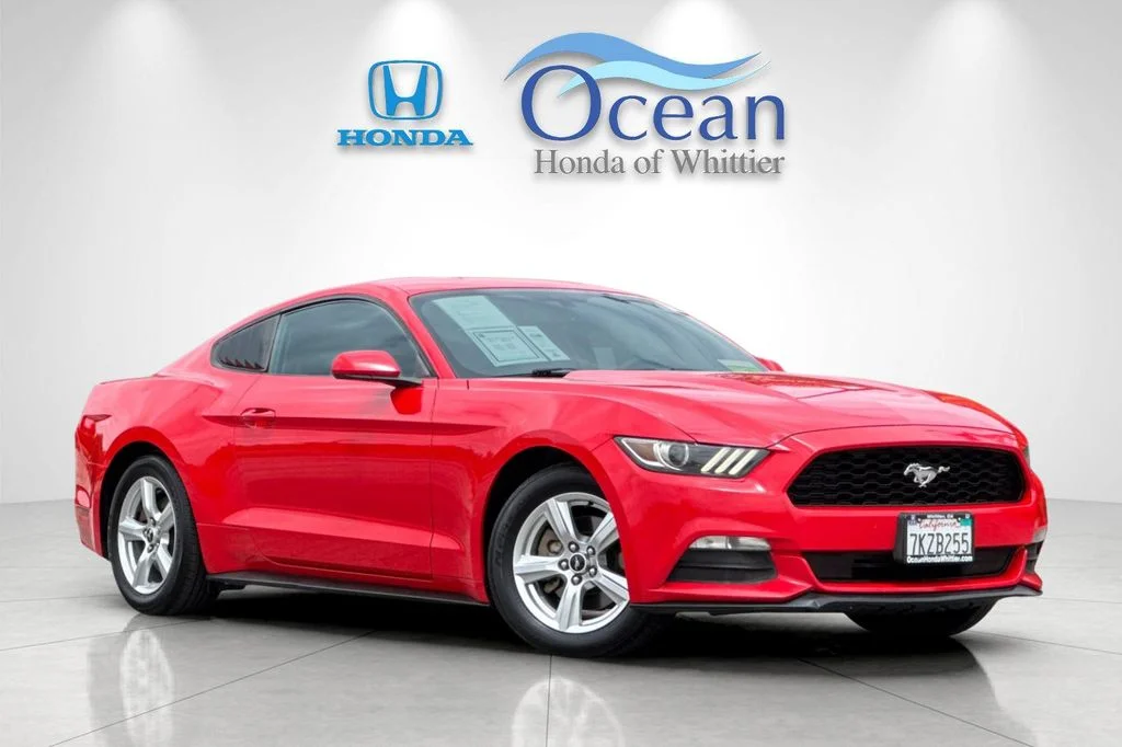 Used 2015 Ford Mustang V6 with VIN 1FA6P8AM8F5363069 for sale in Whittier, CA